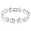 Gwynne White Floral Tennis Bracelet