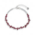 Haduwig Pear Ruby Bracelet