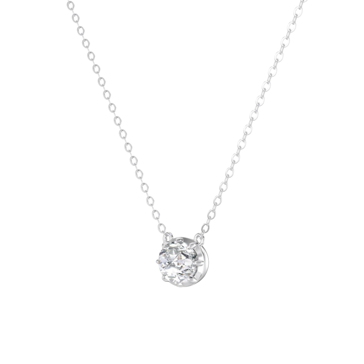 Harlind 18K Gold Oval Necklace