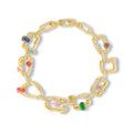 Helga Multicolor Mixed Shape Bracelet