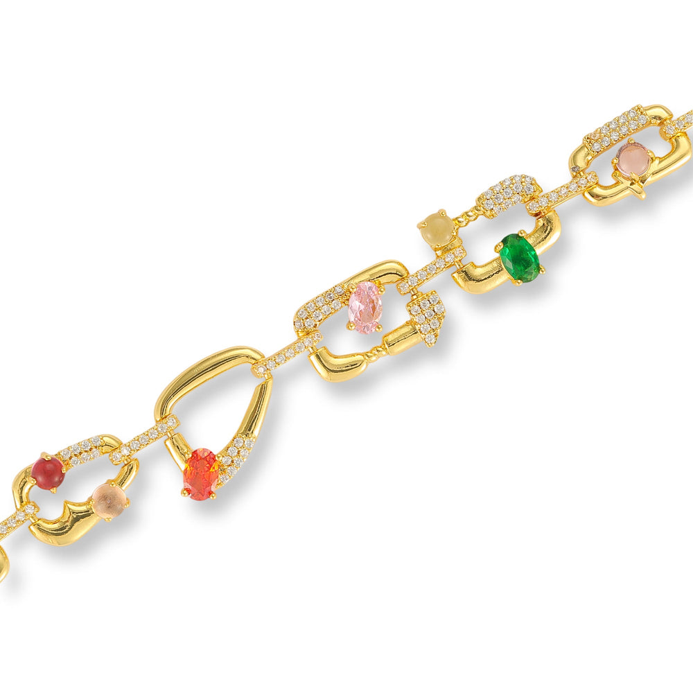 Helga Multicolor Mixed Shape Bracelet