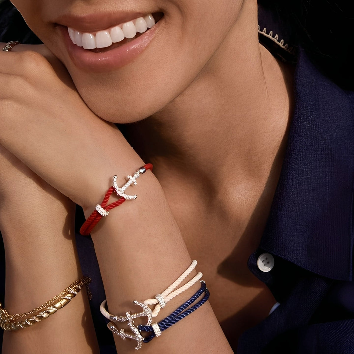 Héphaïsa Anchor Bracelet