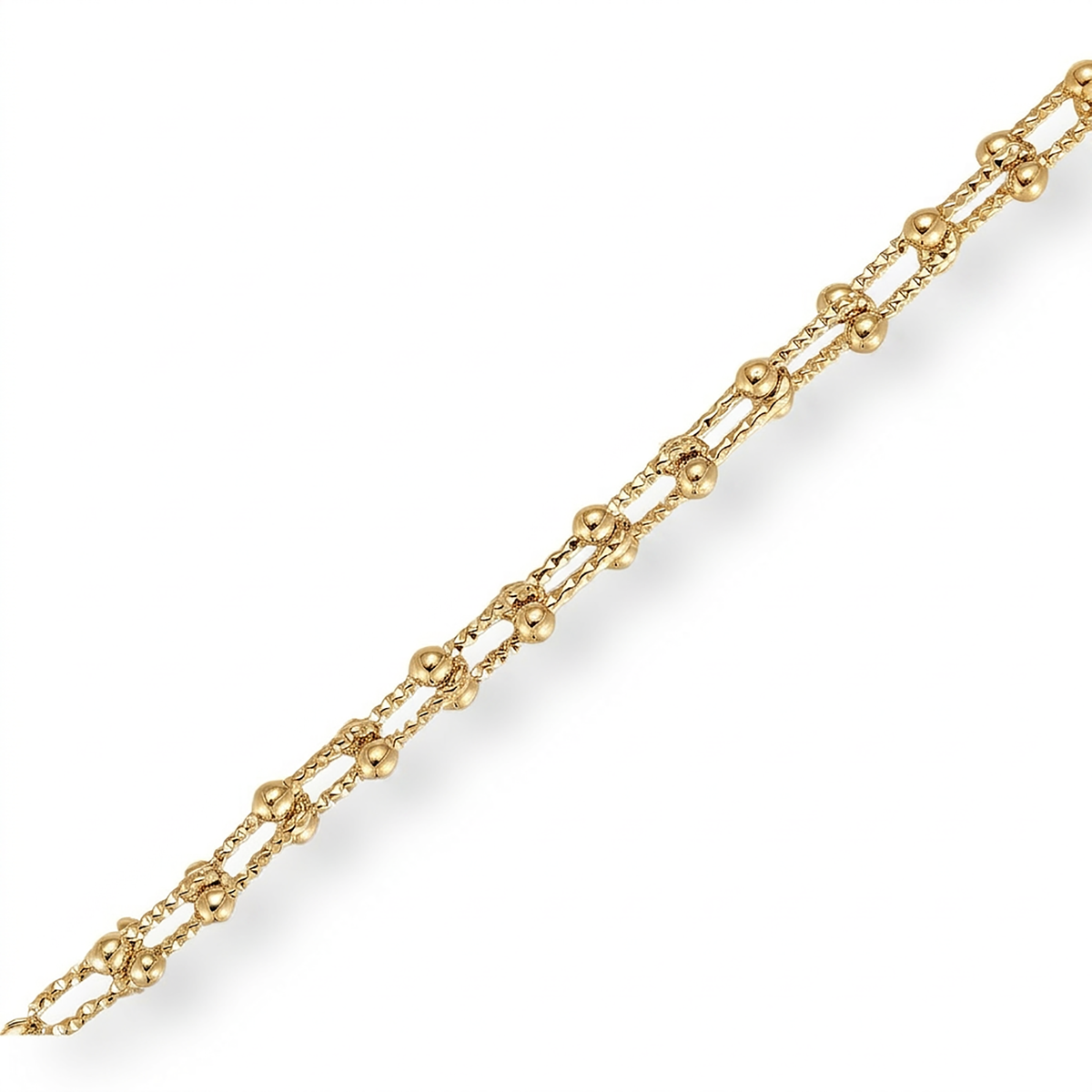 Honorine 14K Gold U Shape Bracelet
