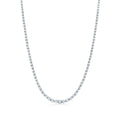 Hrodrun White Round Choker Necklace