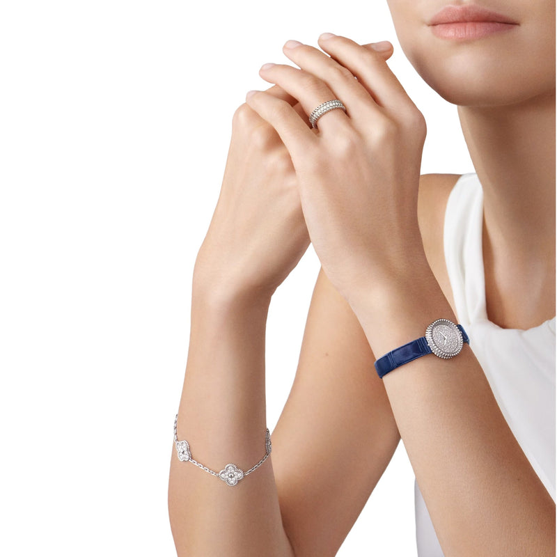 Imke White Trèfle Bracelet