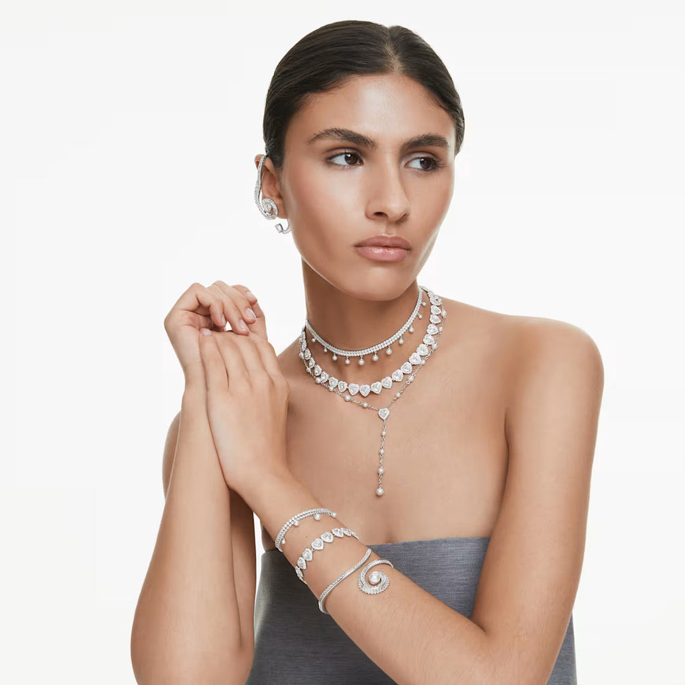 Xenia Silver Heart Bracelet