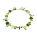 Ingeborg Green Mixed Shapes Necklace
