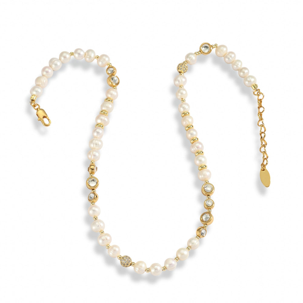 Intacte White Pearl Necklace