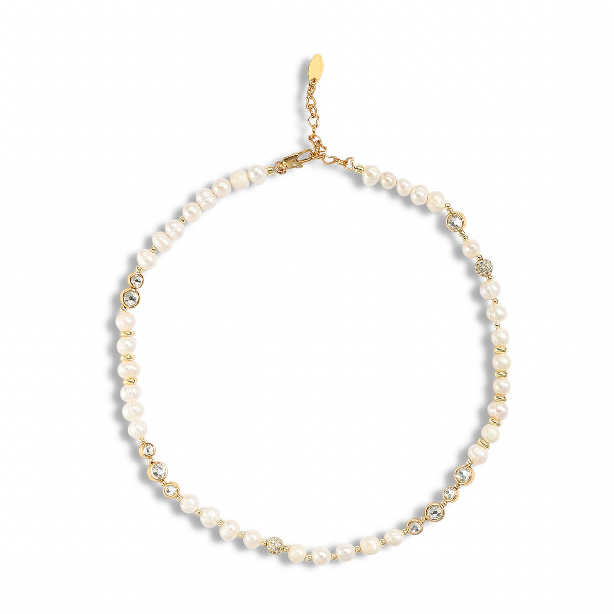 Intacte White Pearl Necklace