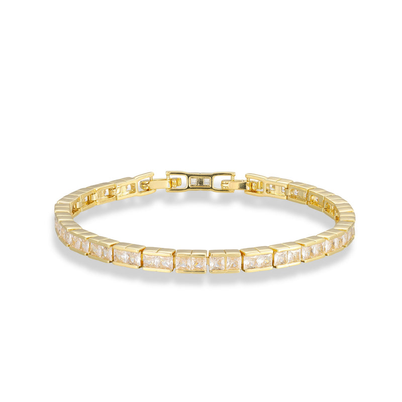 Iphigénie Square Tennis Bracelet