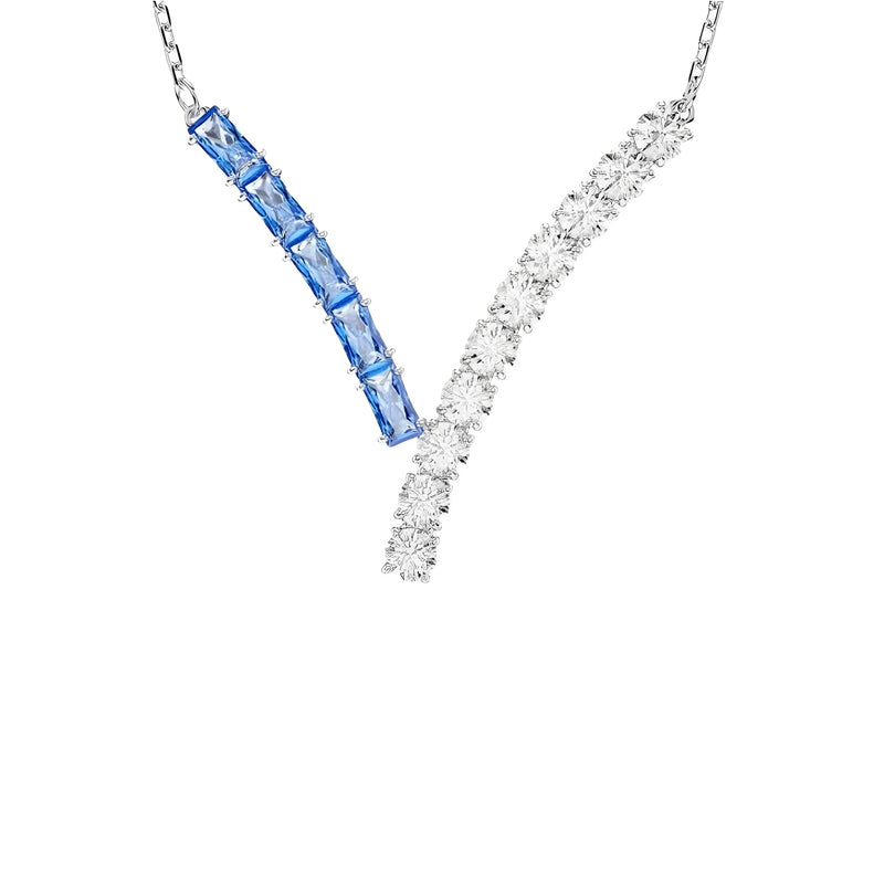 Irena Blue V shape Necklace