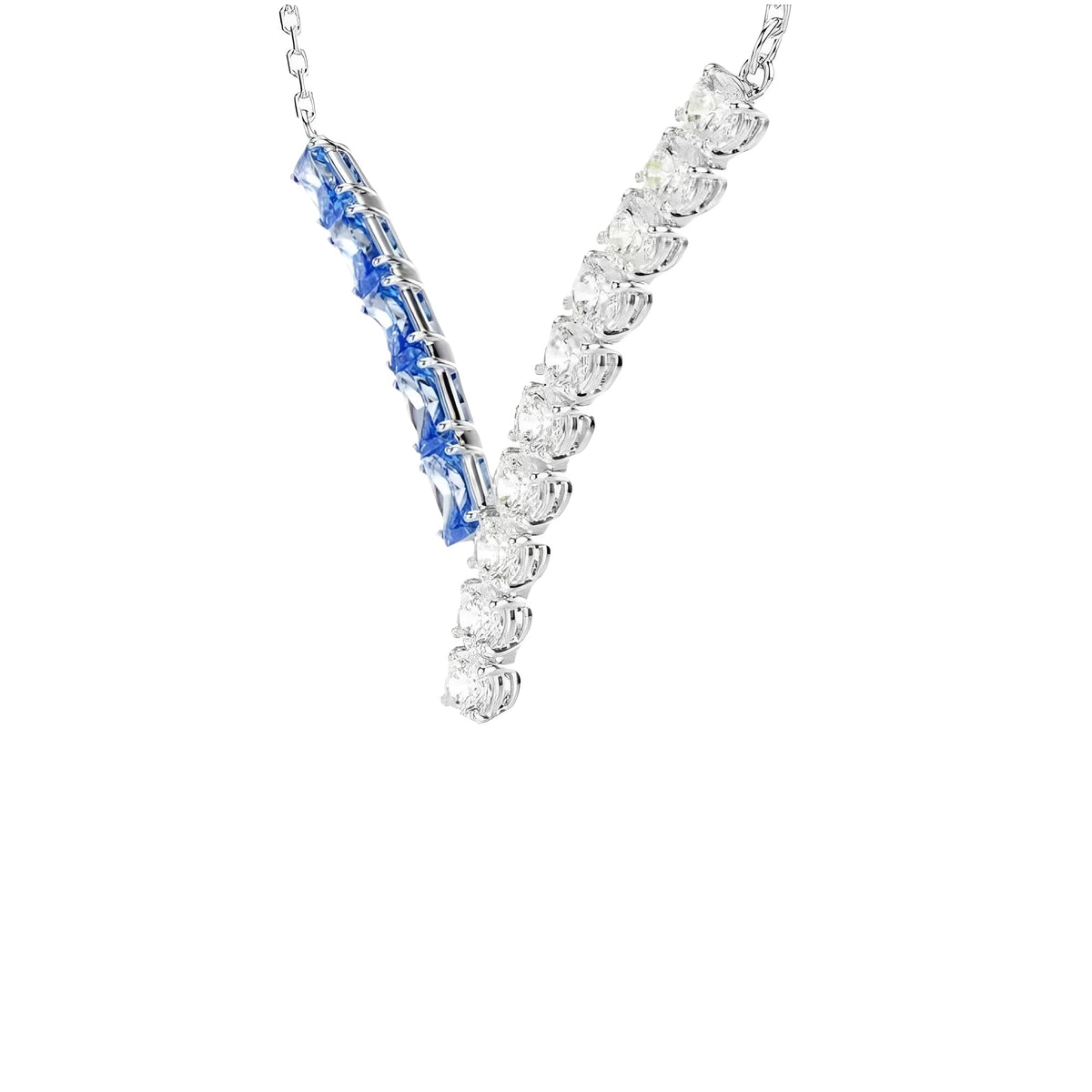 Irena Blue V shape Necklace