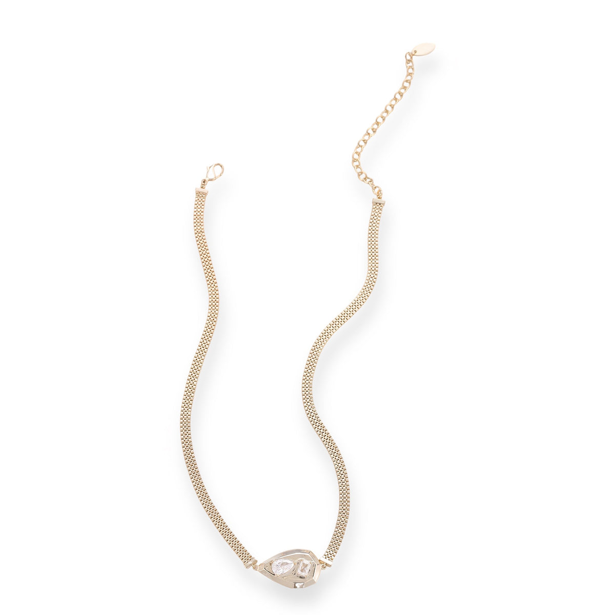 Irmhild 14K Gold Teardrop Necklace