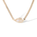 Irmhild 14K Gold Teardrop Necklace