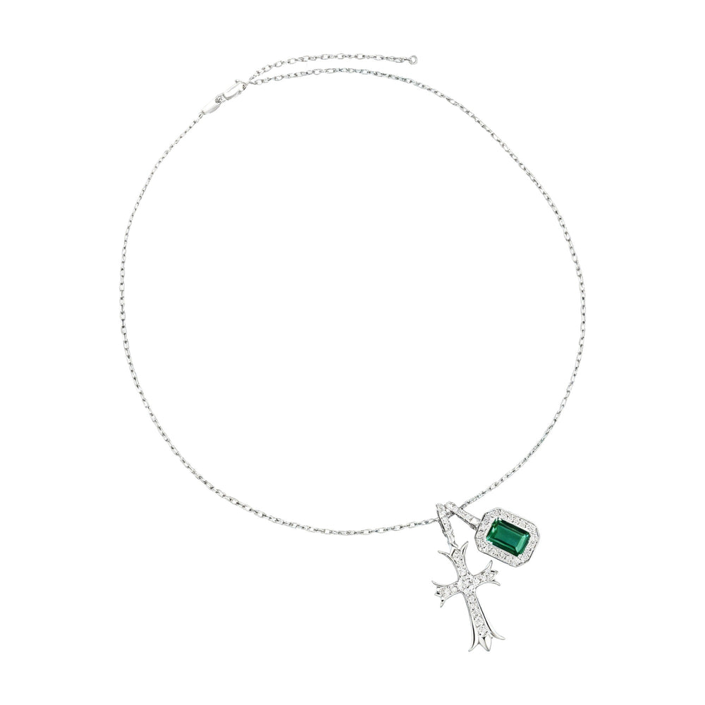Istria Green Emerald Necklace