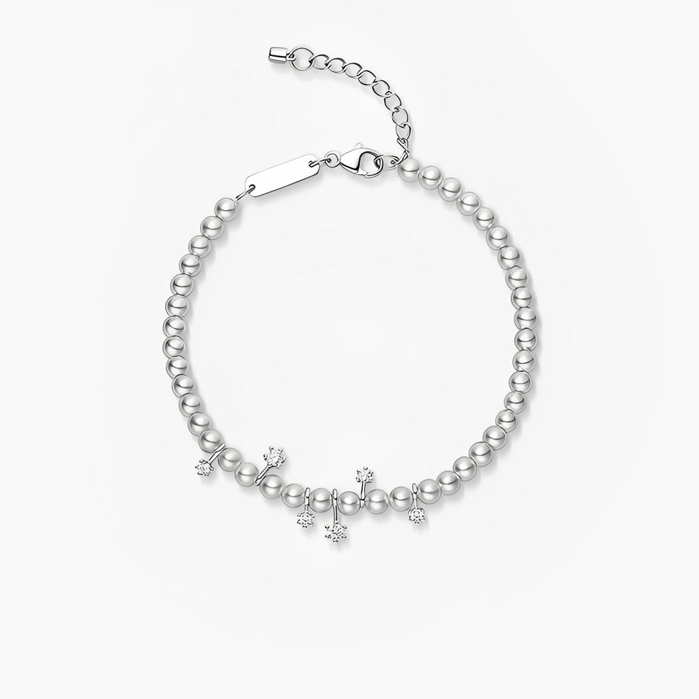 Istria Silver Round Bracelet
