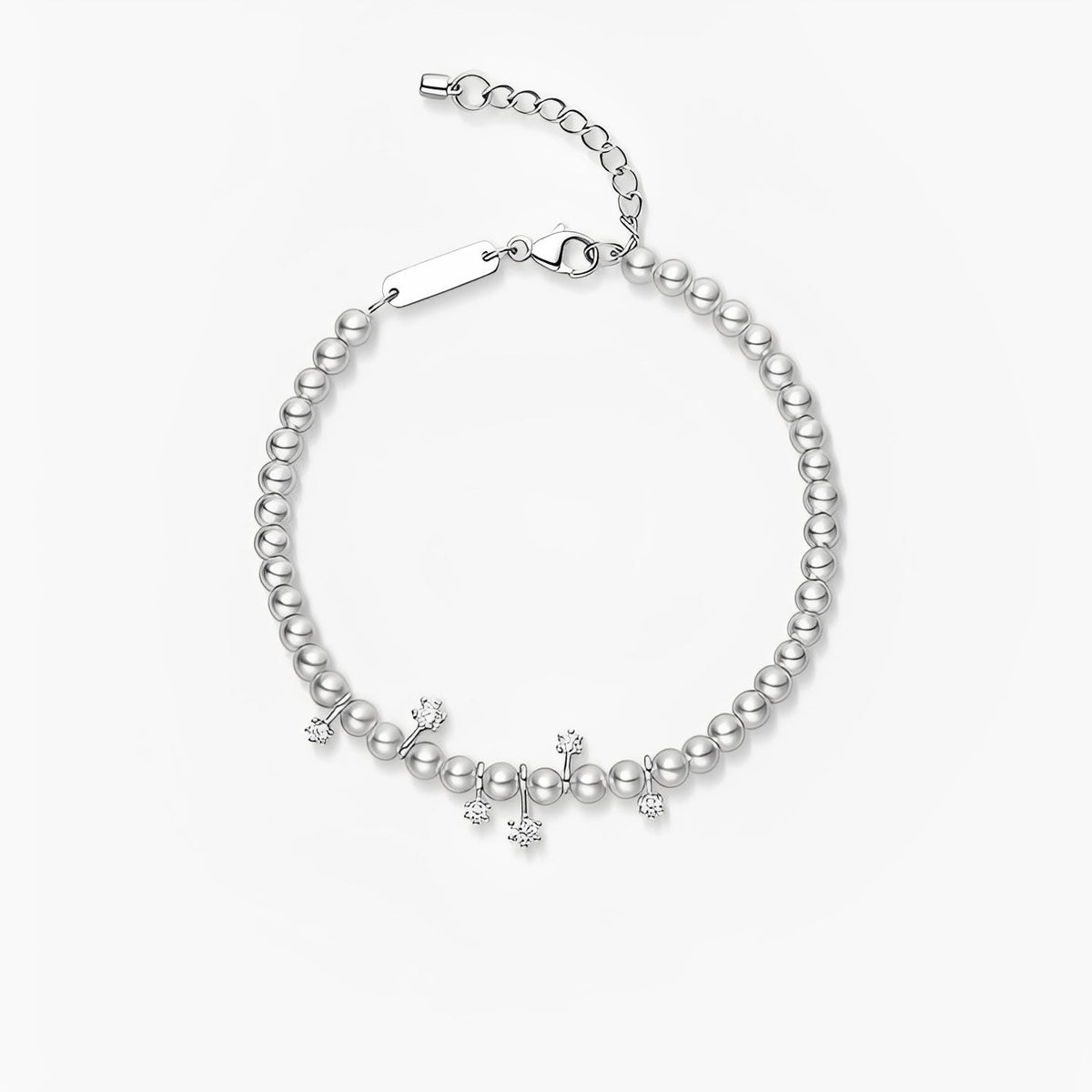 Istria Silver Round Bracelet