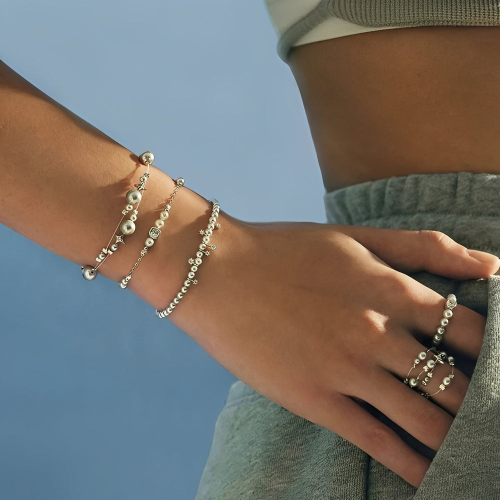 Istria Silver Round Bracelet