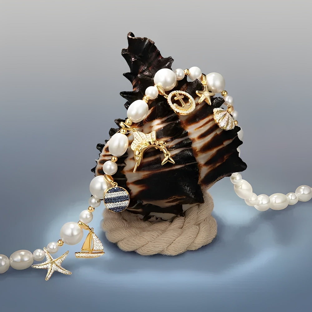 Jania White Pearls Necklace