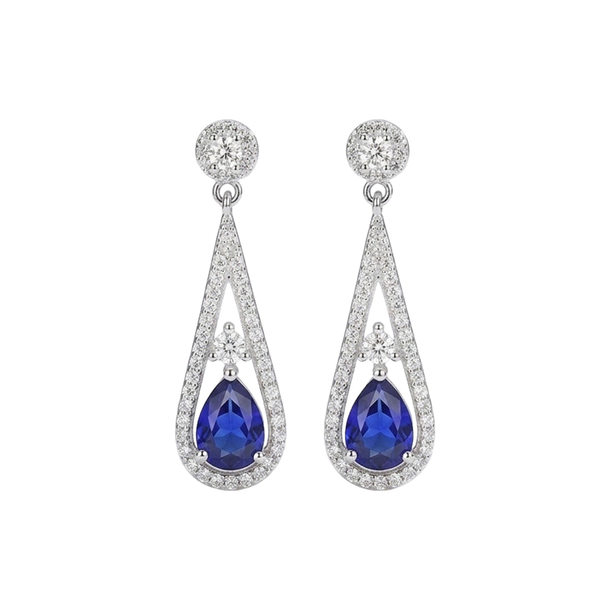 Jaqueline Teardrop Drop Earrings