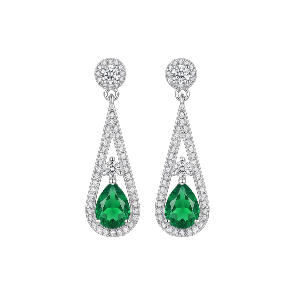 Jaqueline Teardrop Drop Earrings