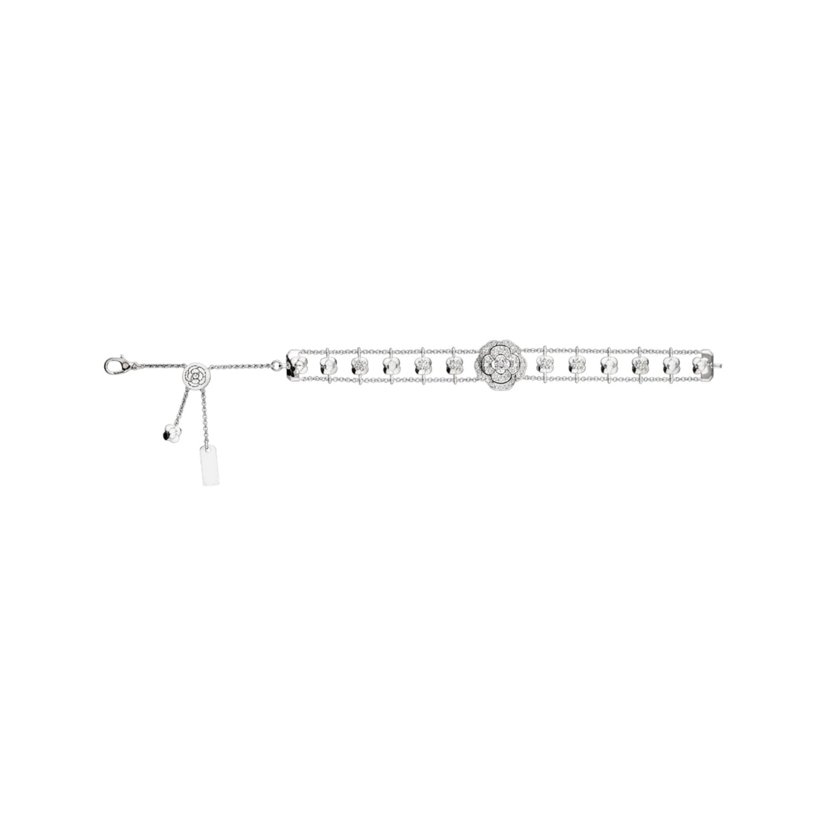 Jasmin White Camellia Floral Bracelet