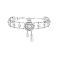 Jasmin White Camellia Floral Bracelet