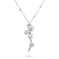 Jeanne Blooming White Floral Necklace