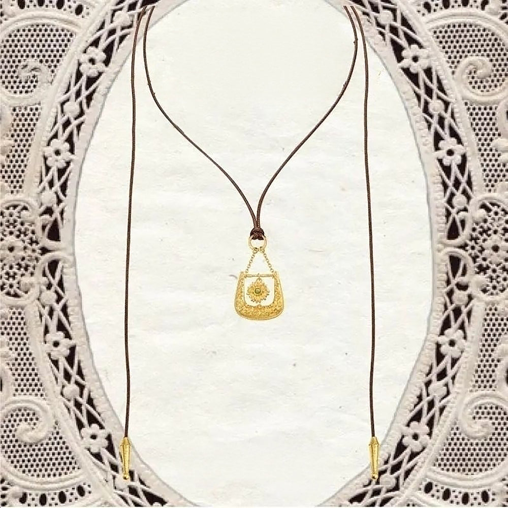 Jehanne 14K Gold Floral Necklace