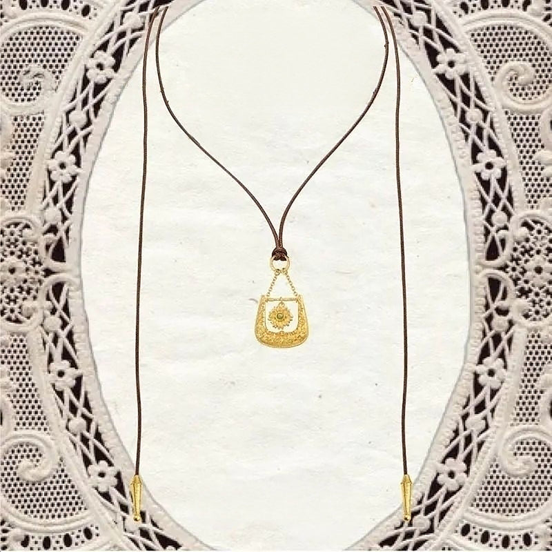 Jehanne 14K Gold Floral Necklace