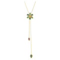 Jetta Green Floral Necklace