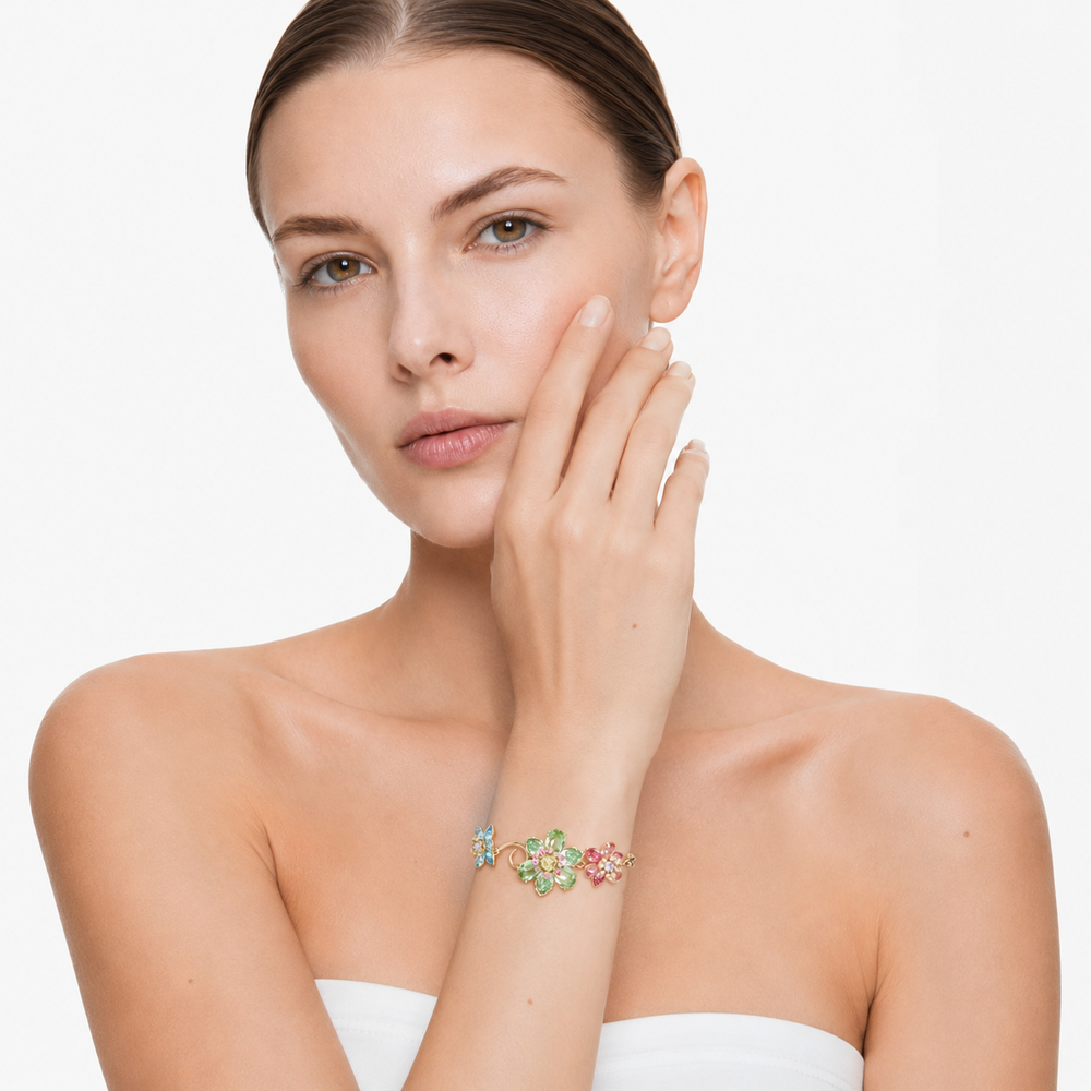 Jetta Multicolor Floral Bracelet