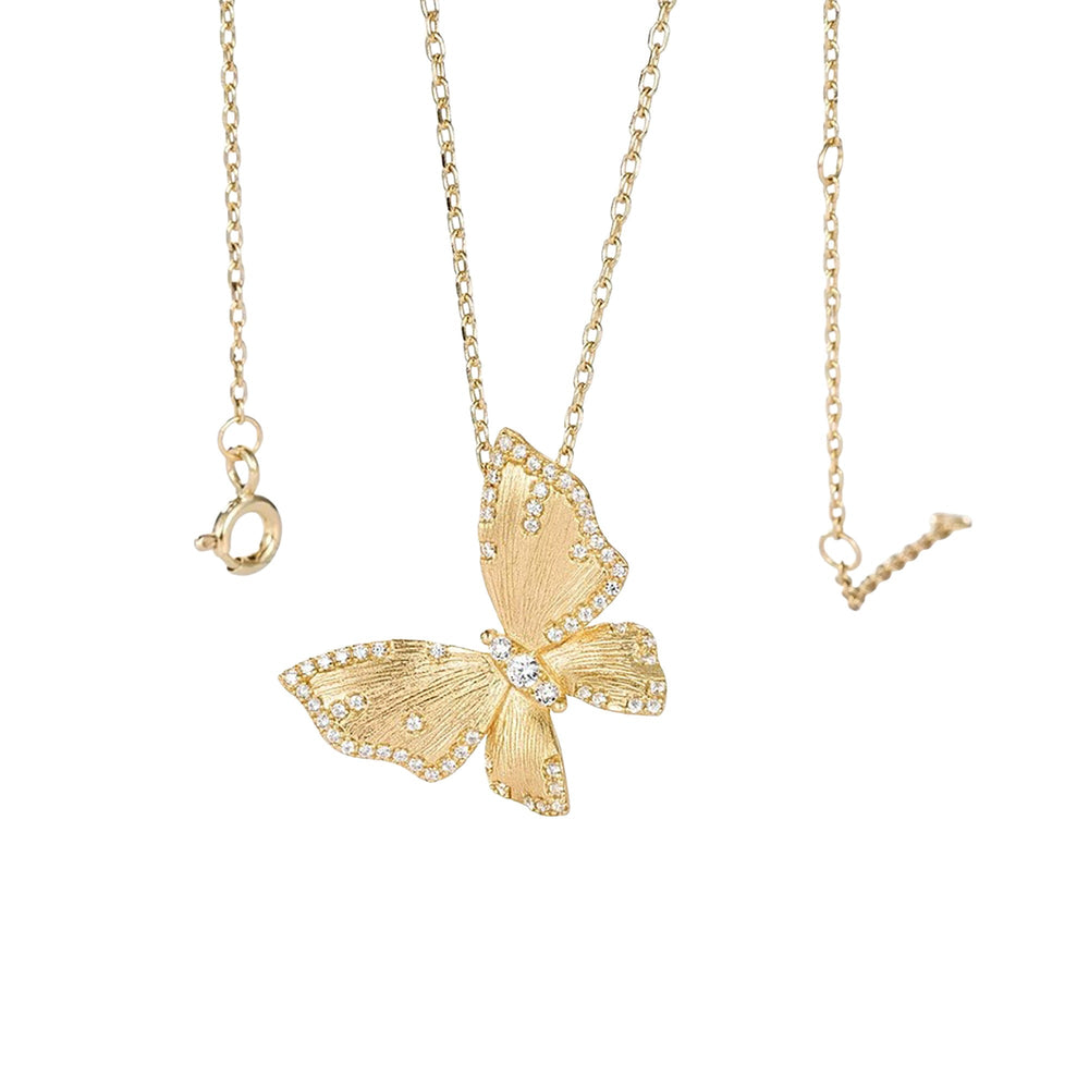 Jördis Gold Butterfly Necklace