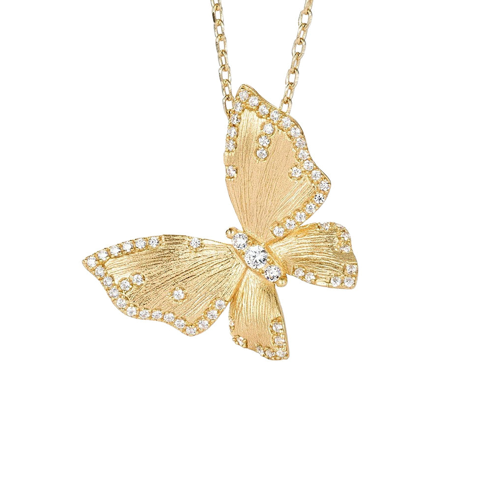 Jördis Gold Butterfly Necklace