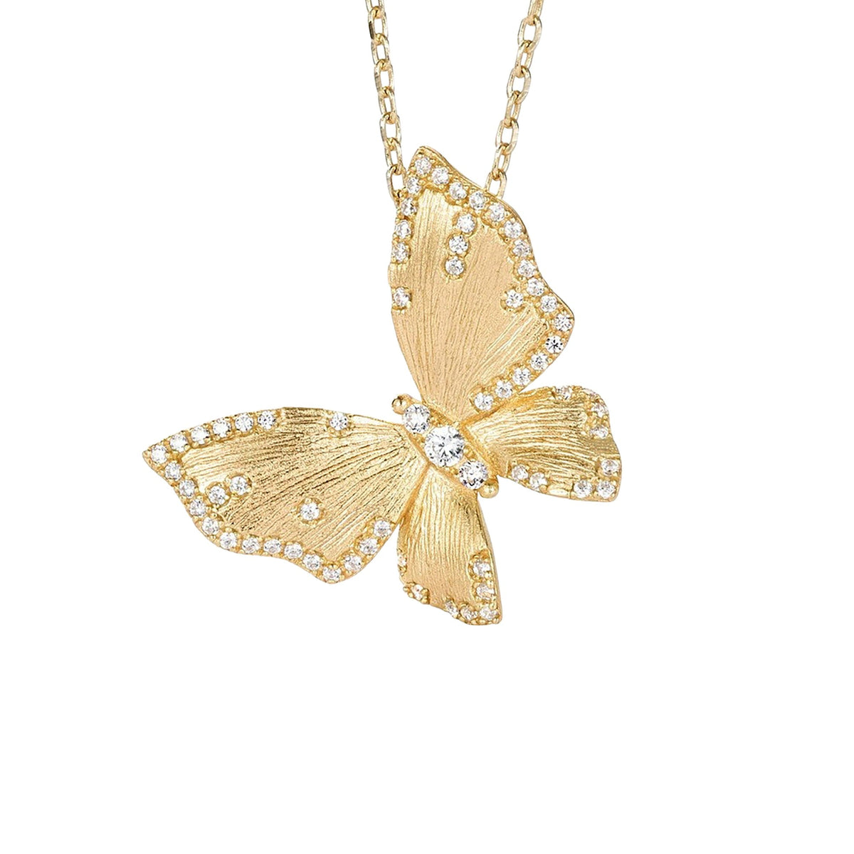 Jördis Gold Butterfly Necklace