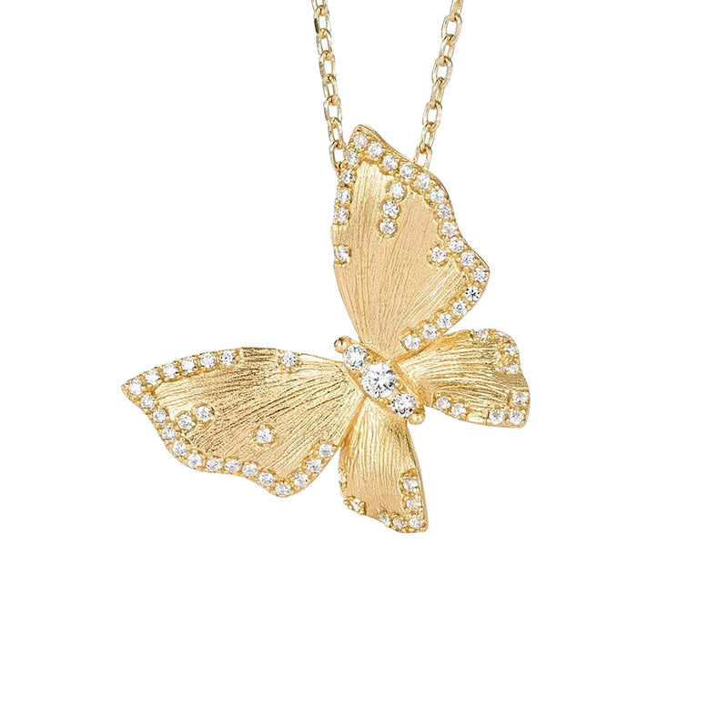 Jördis Gold Butterfly Necklace