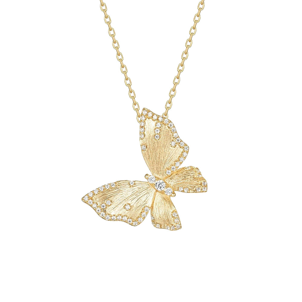 Jördis Gold Butterfly Necklace