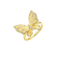 Jördis Gold Butterfly Ring
