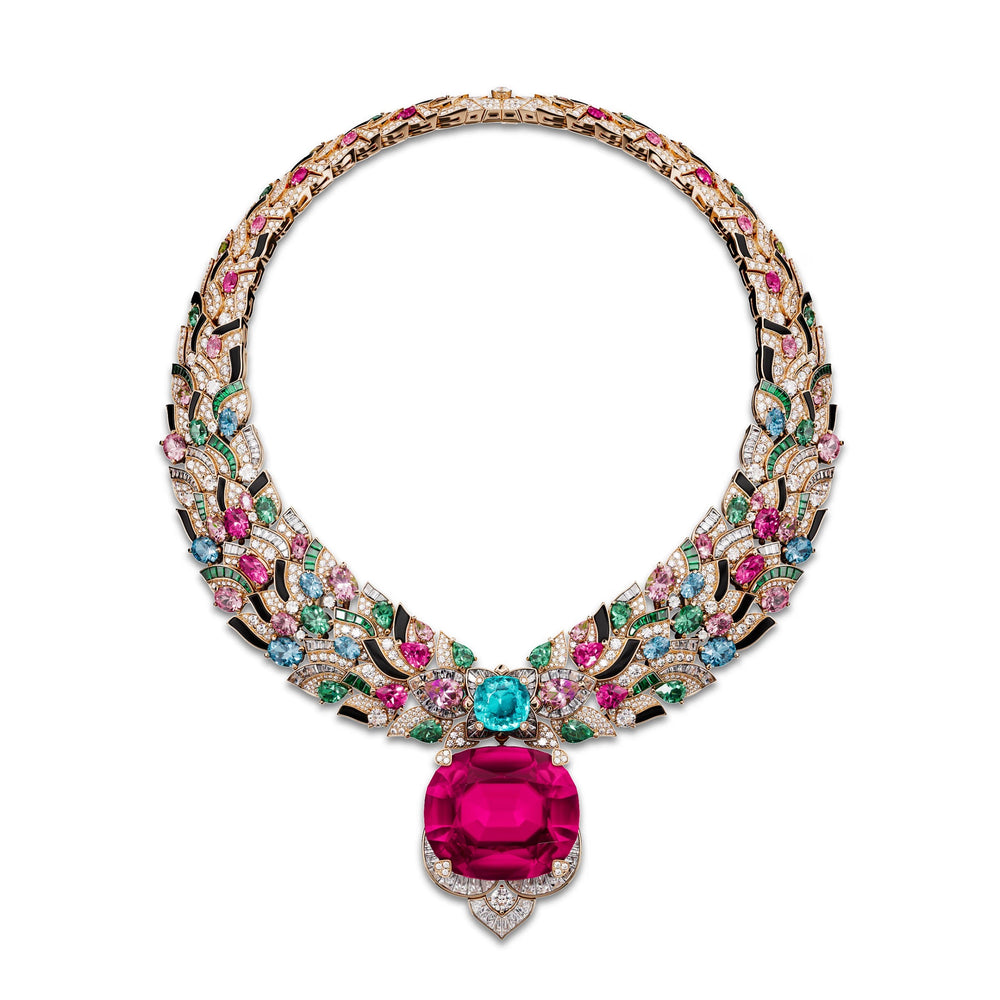 Jorina Multicolor Floral Necklace