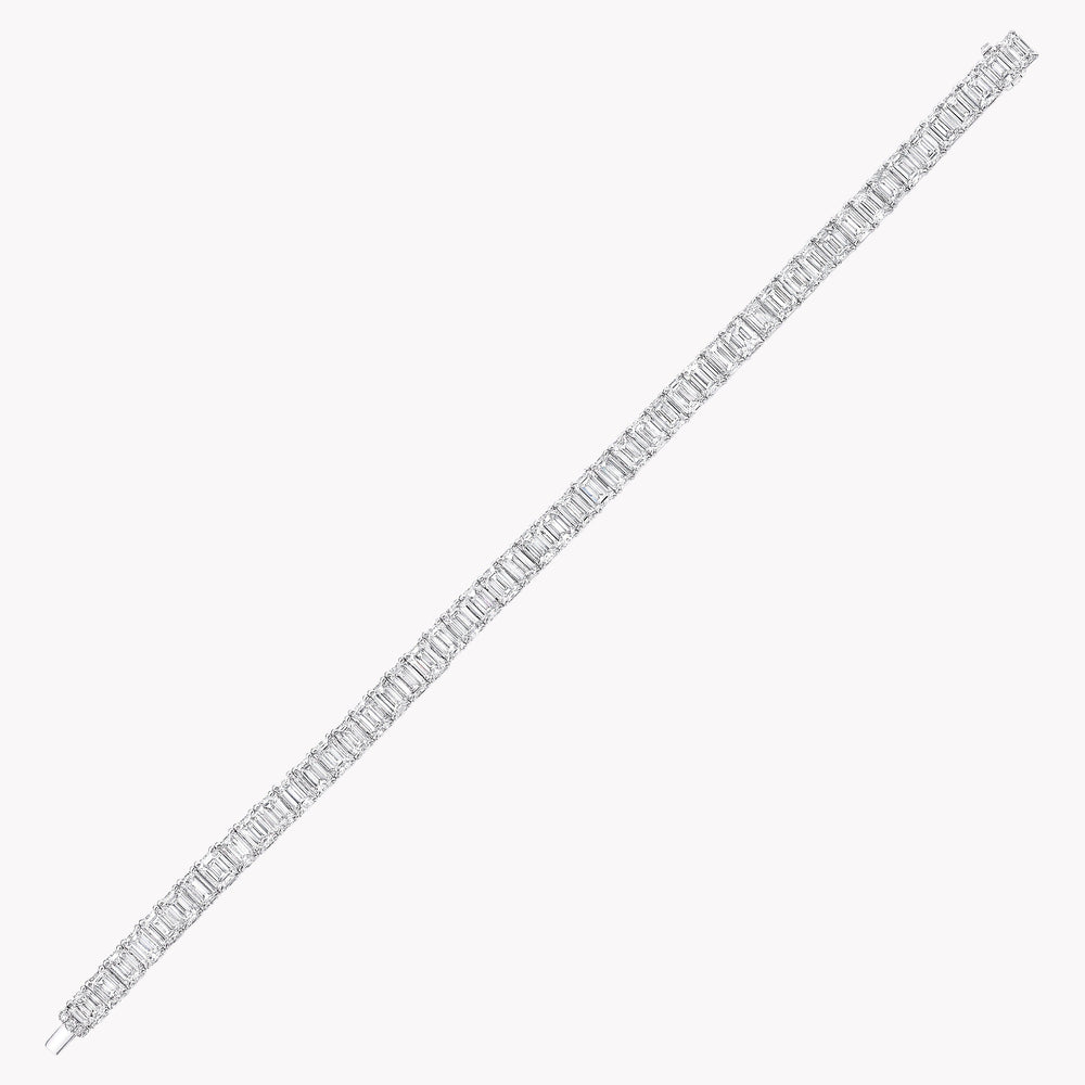 Judeline White Rectangular Bracelet
