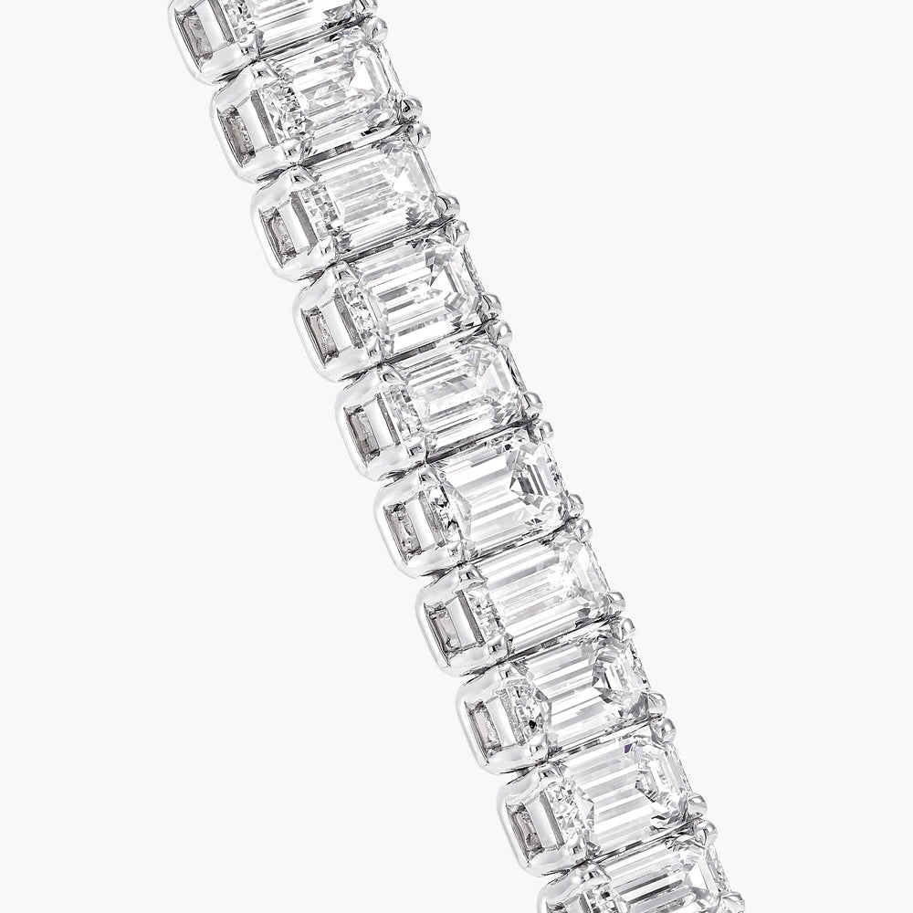Judeline White Rectangular Bracelet