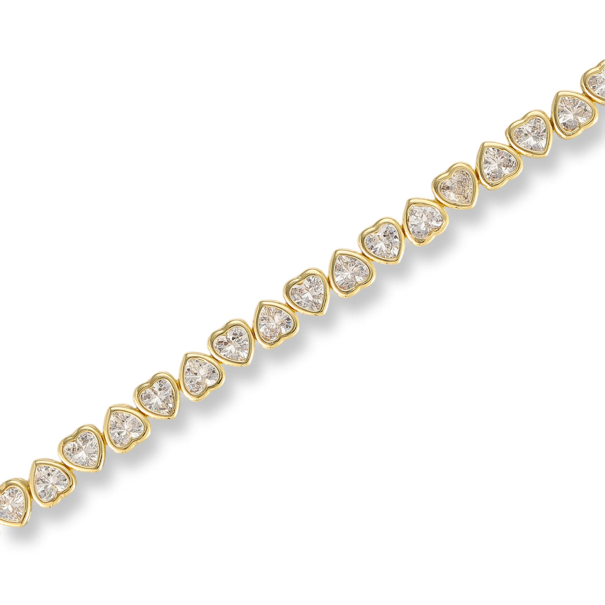 Jule 14K Gold Heart Bracelet