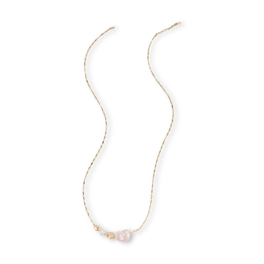 Juliane 14K Gold Baroque Pearl Necklace