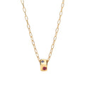 Julie Muticolor Round Necklace