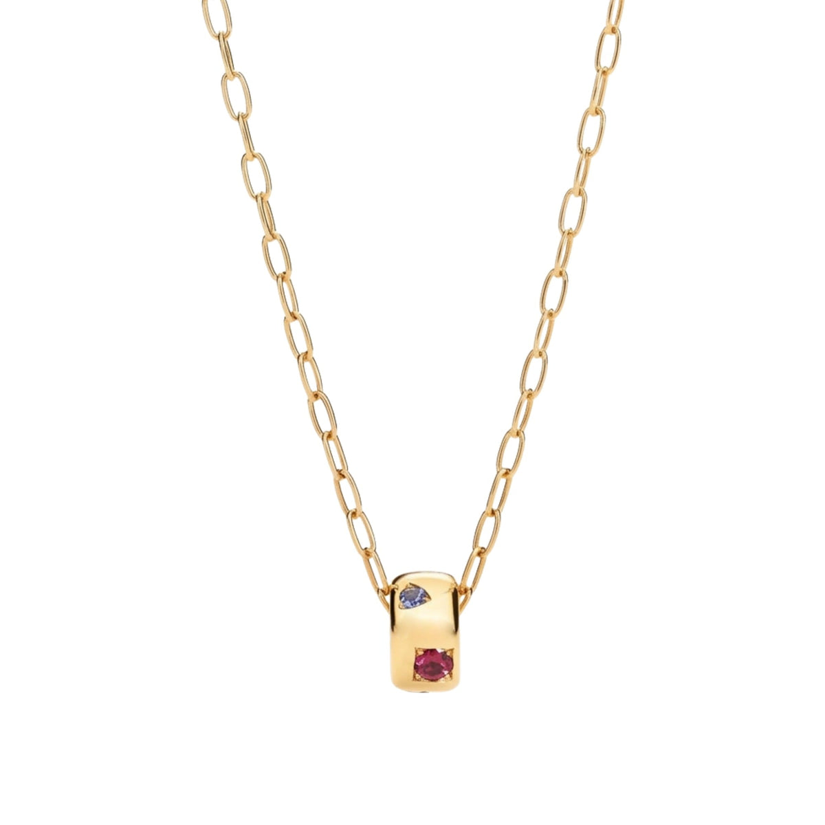 Julie Muticolor Round Necklace
