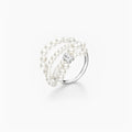 Kalliste White Pearls Ring