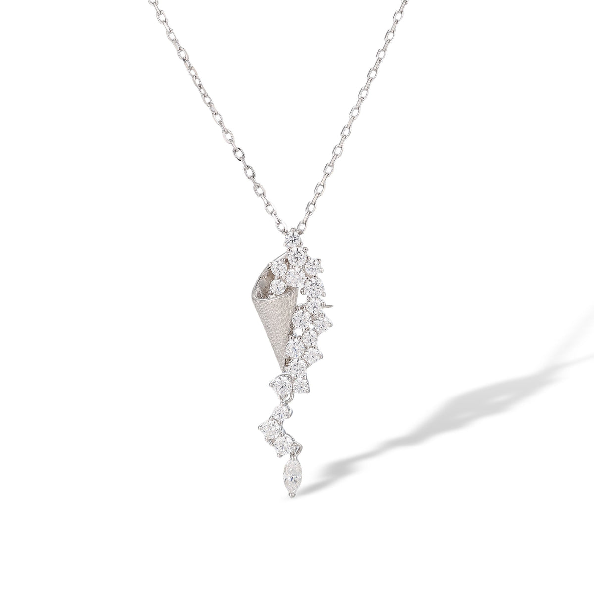 Karima White Shell Necklace