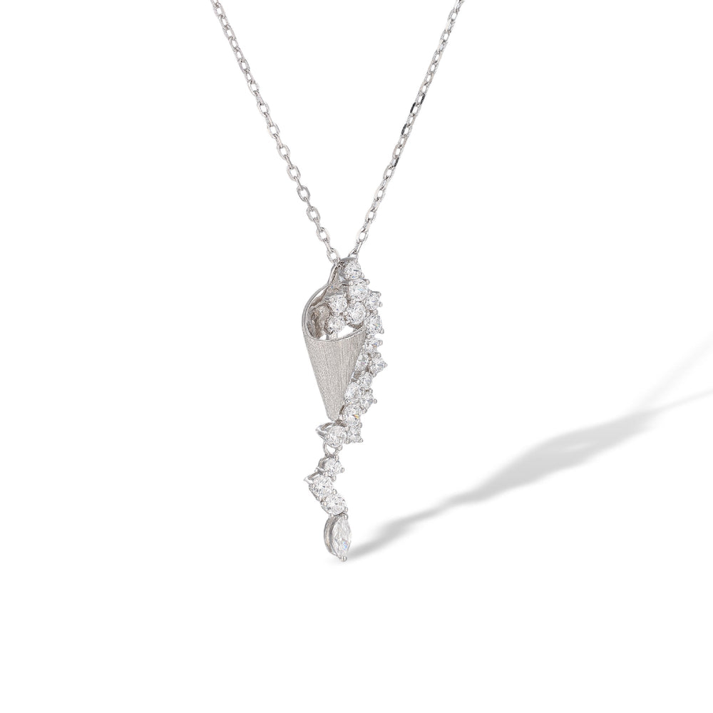 Karima White Shell Necklace