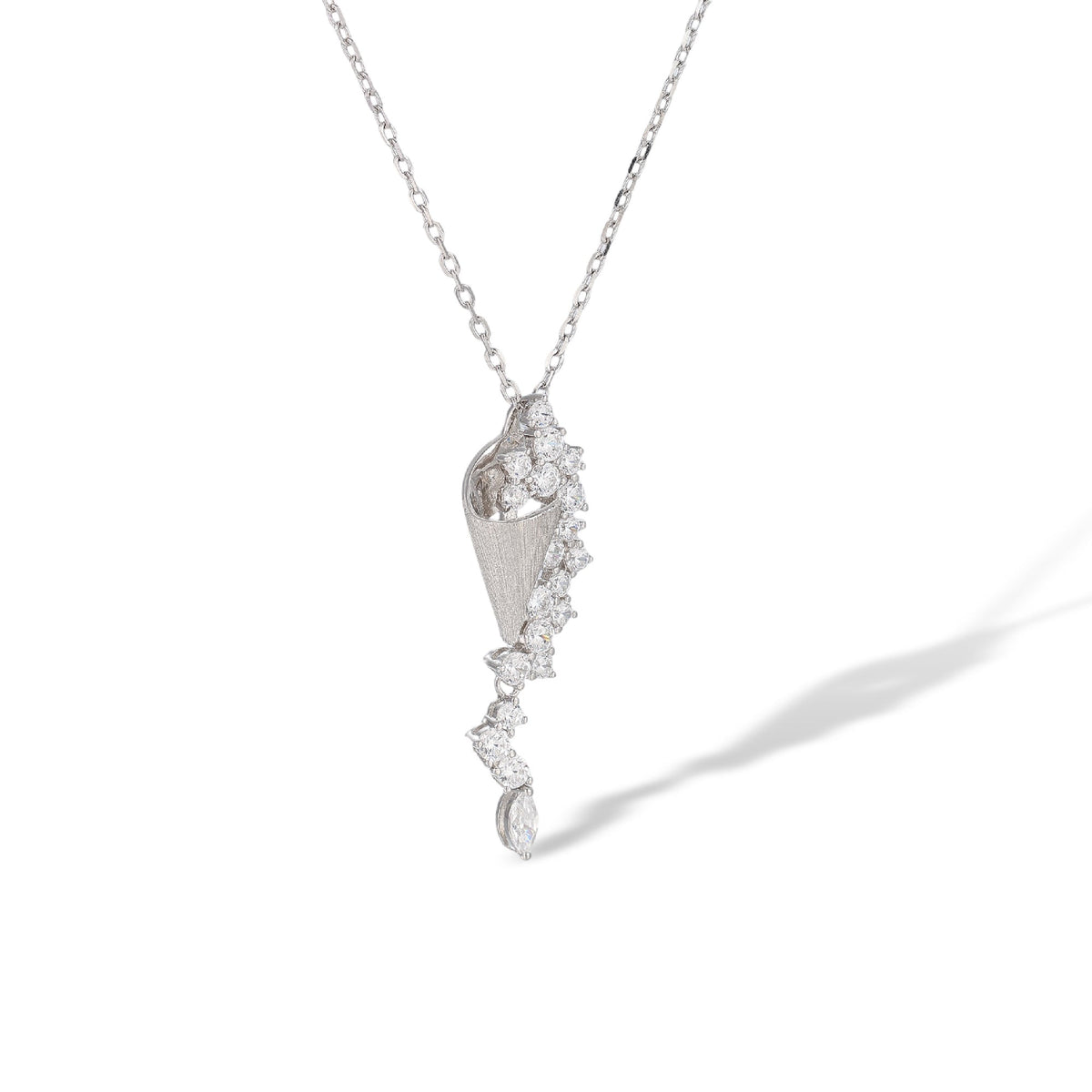 Karima White Shell Necklace