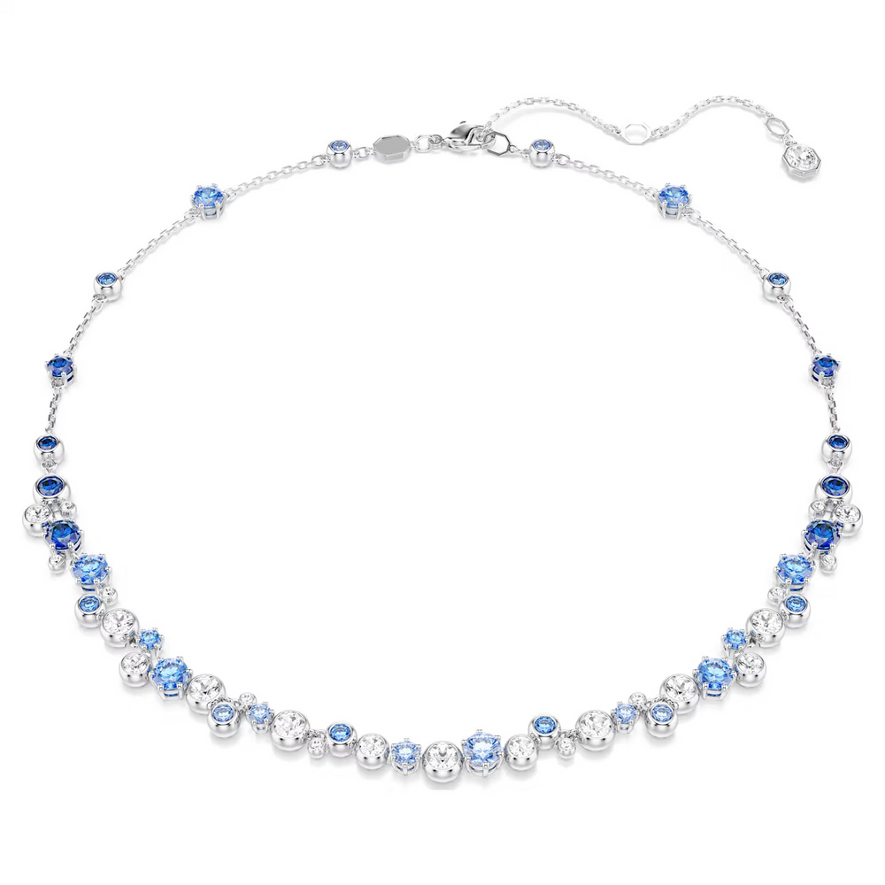 Karina Blue Round Necklace